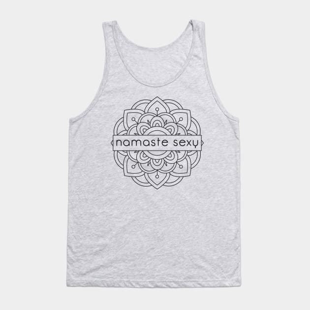 Namaste Sexy Tank Top by Zap Studios